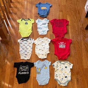 Assorted Baby Onesies Set - Multicolor